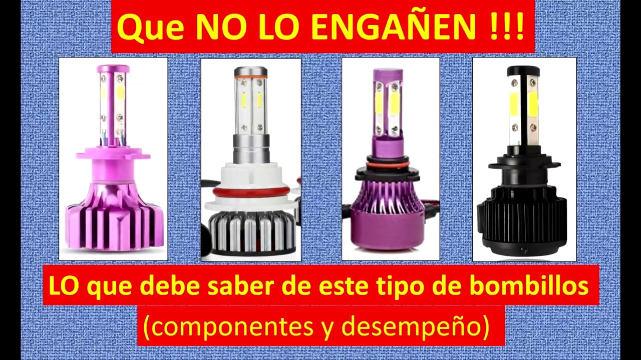 Led H4 de 4 caras-Componentes y desempeño (Parte 2) - YouTube