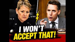 Josh Hawley Challenges Air Force General in Fiery Senate Clash Over Pronoun Policy