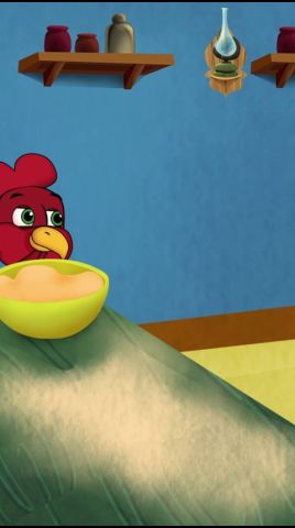 【絵本】小さな赤いめんどり アニメ 🐔【読み聞かせ】子供のためのおとぎ話