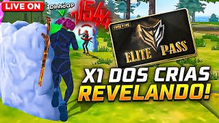 X1 DOS CRIAS REVELANDO INSCRITOS 🔥 SALINHAS PREMIADAS FREE FIRE MOBILE!!🔥
