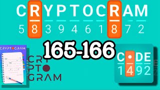 CRYPTOGRAM level 165 166