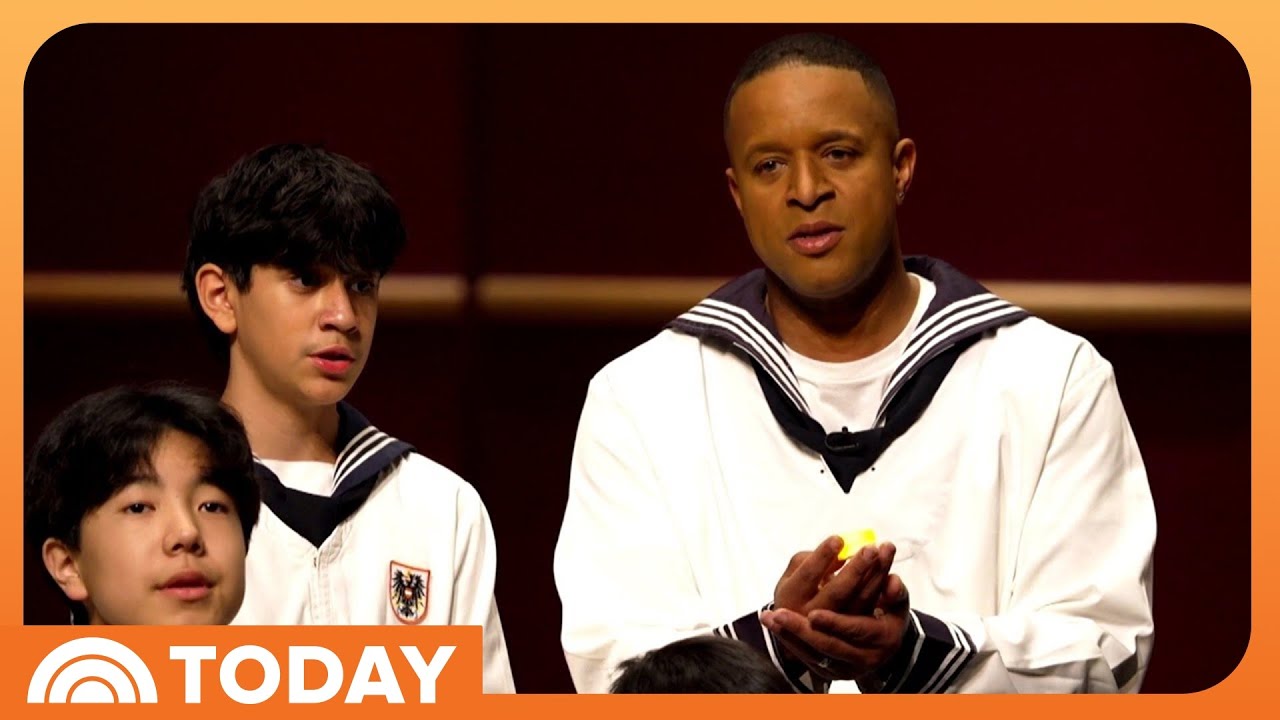 Watch TODAY's Craig Melvin Sing With the Vienna Boy’s Choir