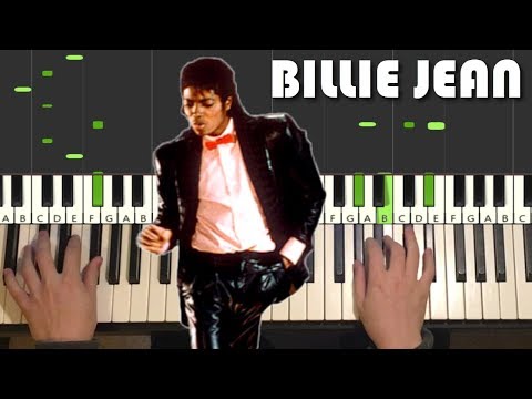 michael-jackson---billie-jean-(piano-tutorial-lesson)