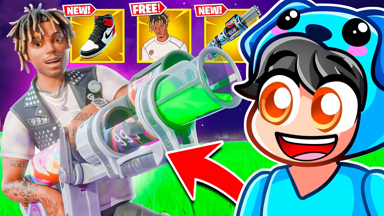 The MYTHIC *JUICE WRLD* Update in Fortnite!