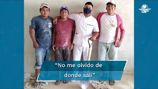 &ldquo;Este secre ya es licenciado en enfermer&iacute;a. No me olvido de d&oacute;nde sal&iacute; y mucho menos olvido de las personas que me dieron buenos consejos, agradezco a mi familia y amigos&rdquo;, escribi&oacute; 