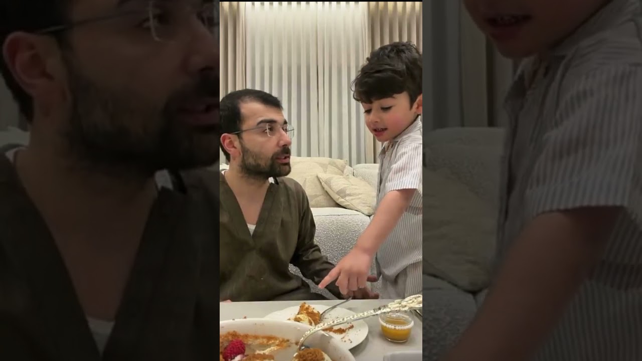 فرح الهادي وعقيل | ادوم يحب الكبه 😍