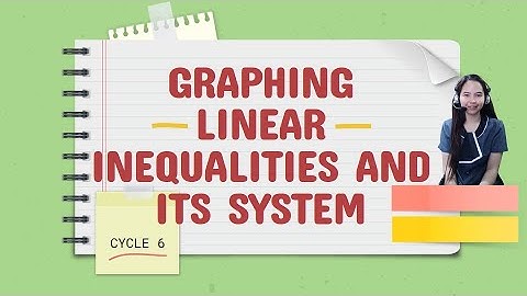 Graphing Linear Inequalities and its System | Math 8