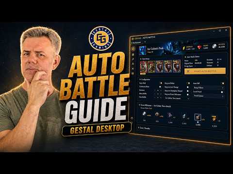 New Auto Battle tool added to the Gestal Desktop App - Overview/Tutorial || Raid: Shadow Legends