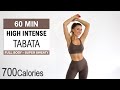 60 Min Intense Full Body Tabata HIIT | Burn 700 Calories| 100 Exercises | Super Sweaty, No Repeat