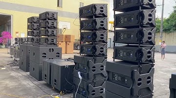 Ti pro audio LA-210 linearray system 2*10 inch linearray  600w/1200w