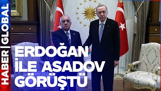 Anlaşmalar İmzalandı Cumhurbaşkanı Erdoğan Azerbaycan Başbakanı Asadov Ile Görüştü