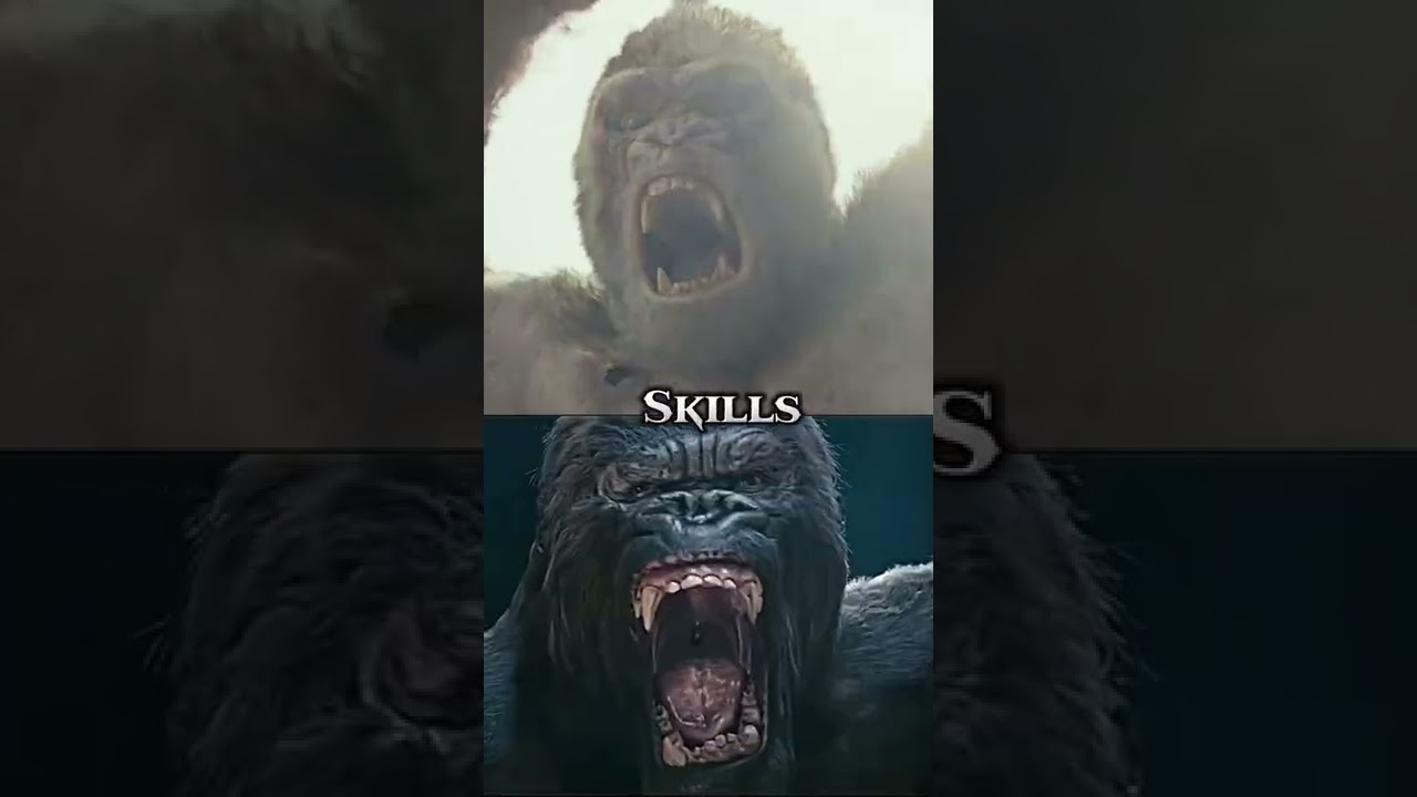 George (Rampage) vs King Kong (2005) #kingkong #monsters #rampage