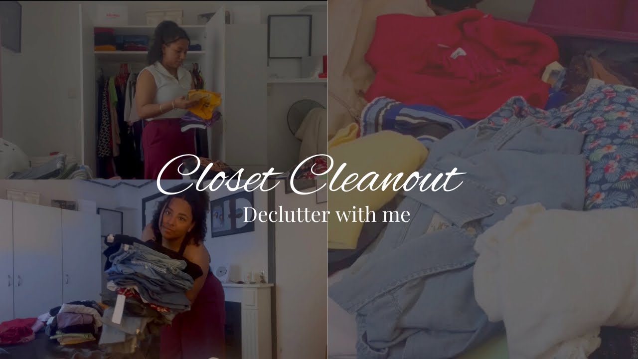 BIG SPRING CLOSET CLEAN OUT / DECLUTTER WITH ME | MAY 2022 - YouTube