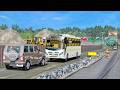 New Veera Samrat Bus Driving On Journey - Bus Simulator Game | ETS2