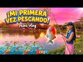 ¡MI PRIMERA VEZ PESCANDO! 🎣🐟 MINIVLOG🌈💕