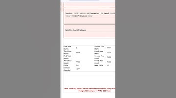 Btech 8th Sem Result Out #Aktu