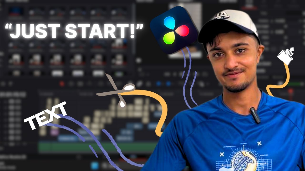 DaVinci Resolve Beginner Tutorial – Start Editing FAST (No Confusion)