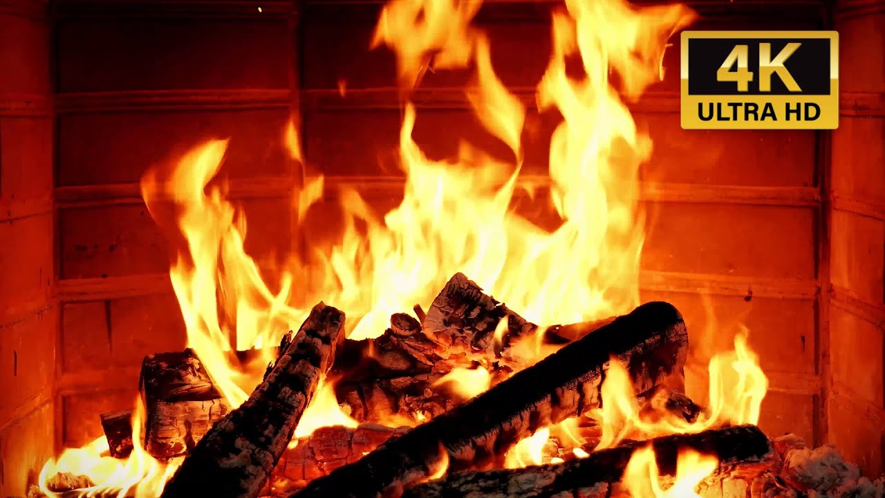🔥 Fireplace 4K UHD! The Ultimate Fireplace Experience for Cozy and Tranquil Nights