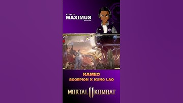 KAMEO - Scorpion x Kung Lao | Mk11 vs Mk1 #mk11 #shorts