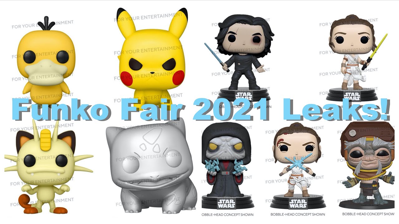 Funko Fair Pop Leaks! Pokemon, Dragon Ball, Star Wars, Anime