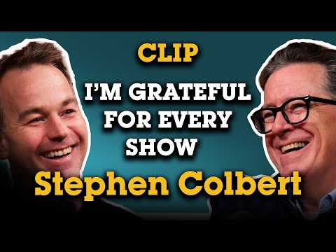 Stephen Colbert On The Connection Between Him and The Late Show Audience