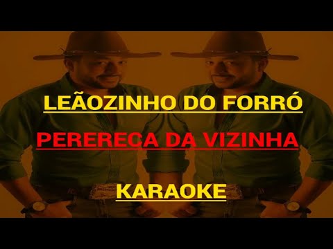 Leãozinho do Forró-Perereca da Vizinha ( Karaokê )