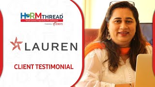 Lauren Technologies Customer Testimonial Hrmthread Sensys Technologies Payroll Hr Software