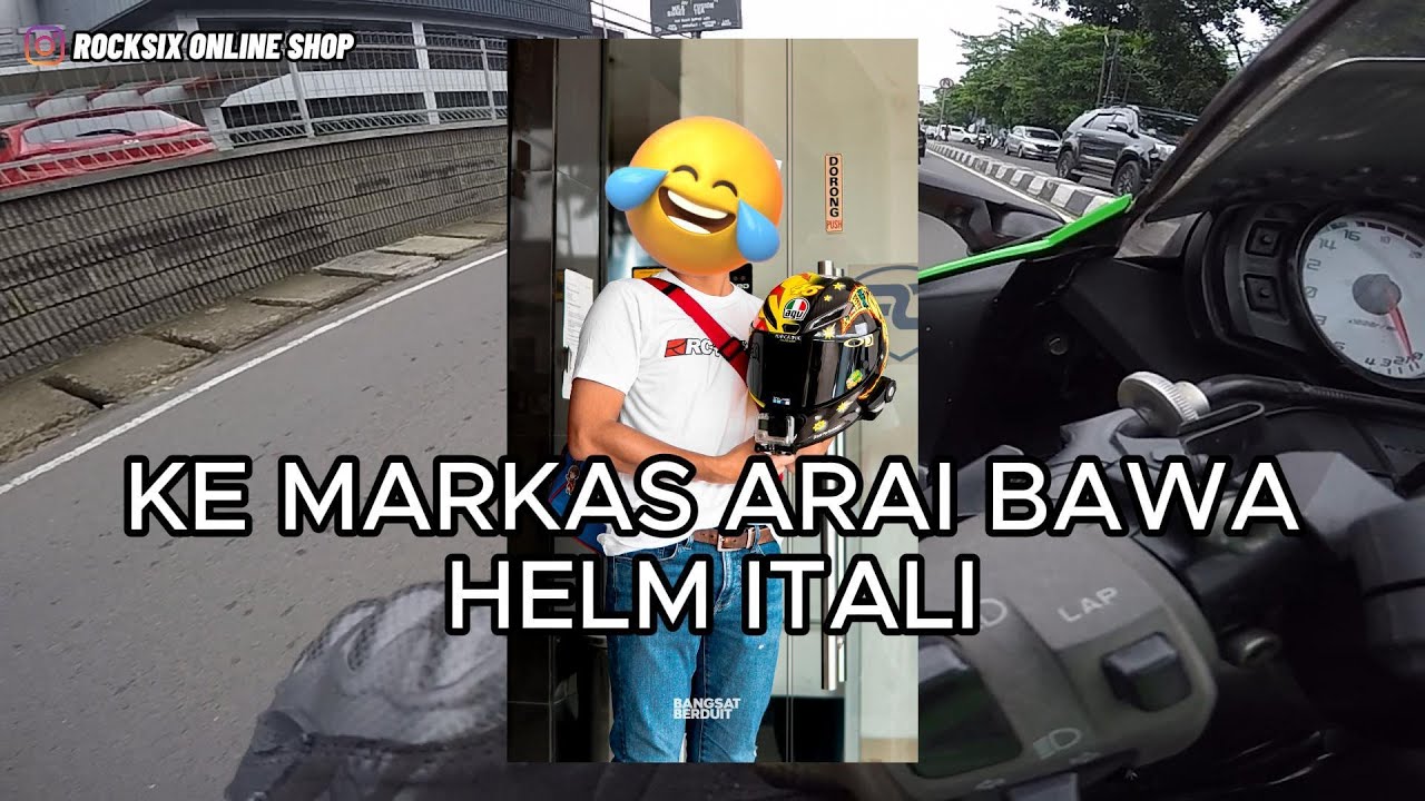 #motovlog HUNTING APPAREL DI MARKAS ARAI INDONESIA | PRIME GEARS JAKARTA