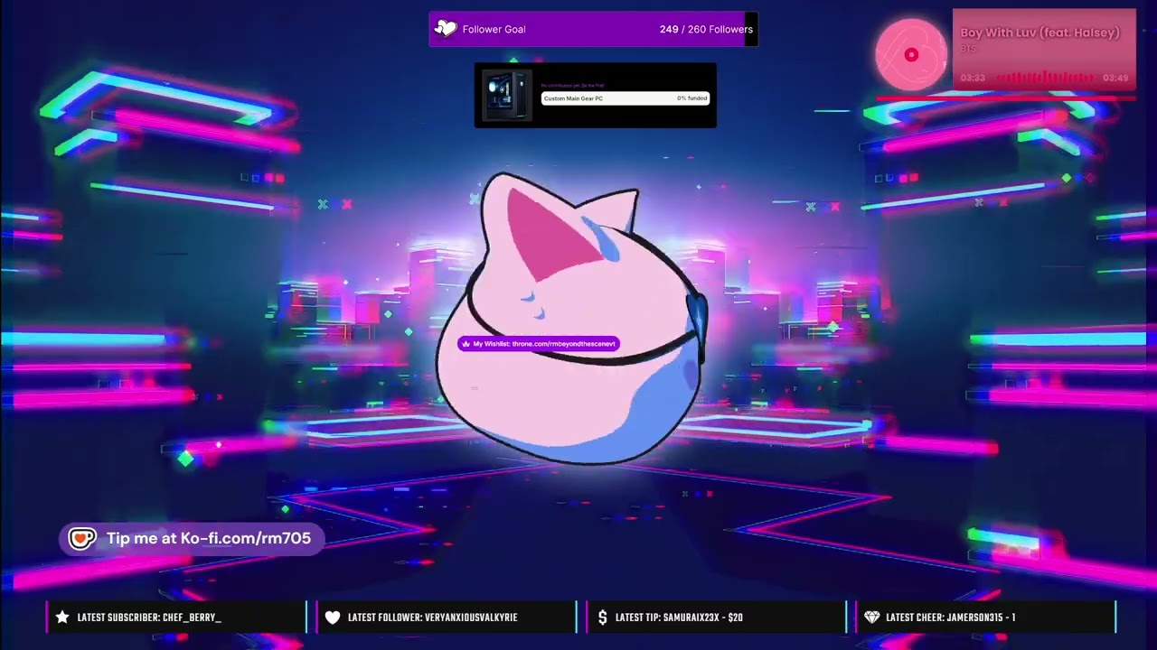 Enjoying The View AKA Tifa(Raising For A New PC)