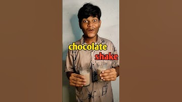 Choclate Shake On 200k 😱😱 Subscribers  #shorts #minivlog #funny #comedy #chocolate
