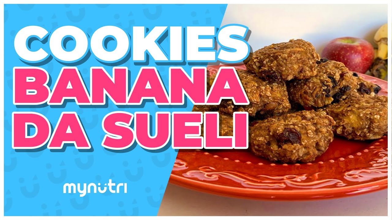 RECEITA DA SUELI: COOKIE FIT DE BANANA E MAÇÃ - Receita Fácil