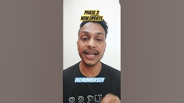 Preference List save hone ke baad bhi start option show ho rha h . Phase 2 #delhiuniversity