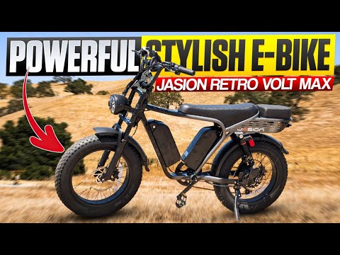 Jasion Retro Volt Max Review 2026 | 1000w Dual Battery Ebike | Top Speed & Range Test