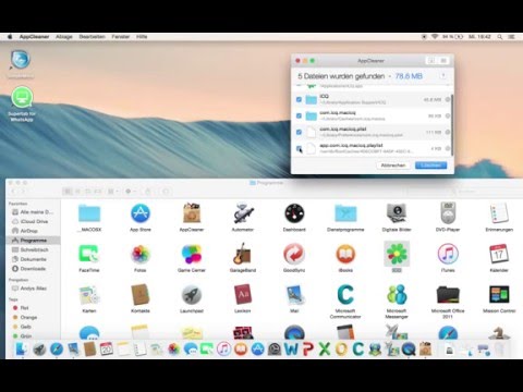 Mac Programme löschen mit App Cleaner