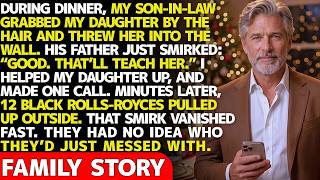 Full My Son in Law Slammed My Daughter Into a Wall—One Call Later, 12 Rolls Royces Showed Up  revenge dad News