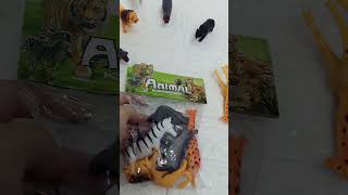 flash deal mainan anak binatang hewan kingdom 6pcs  bahan karet action figur karakter toys mainan hobi koleksi kado ulang tahun anak promo