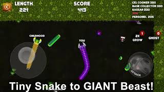 Gusano.io Worms Snake Game | Epic Bit Studio | #snakegame #gusano.io #games #newgame screenshot 3