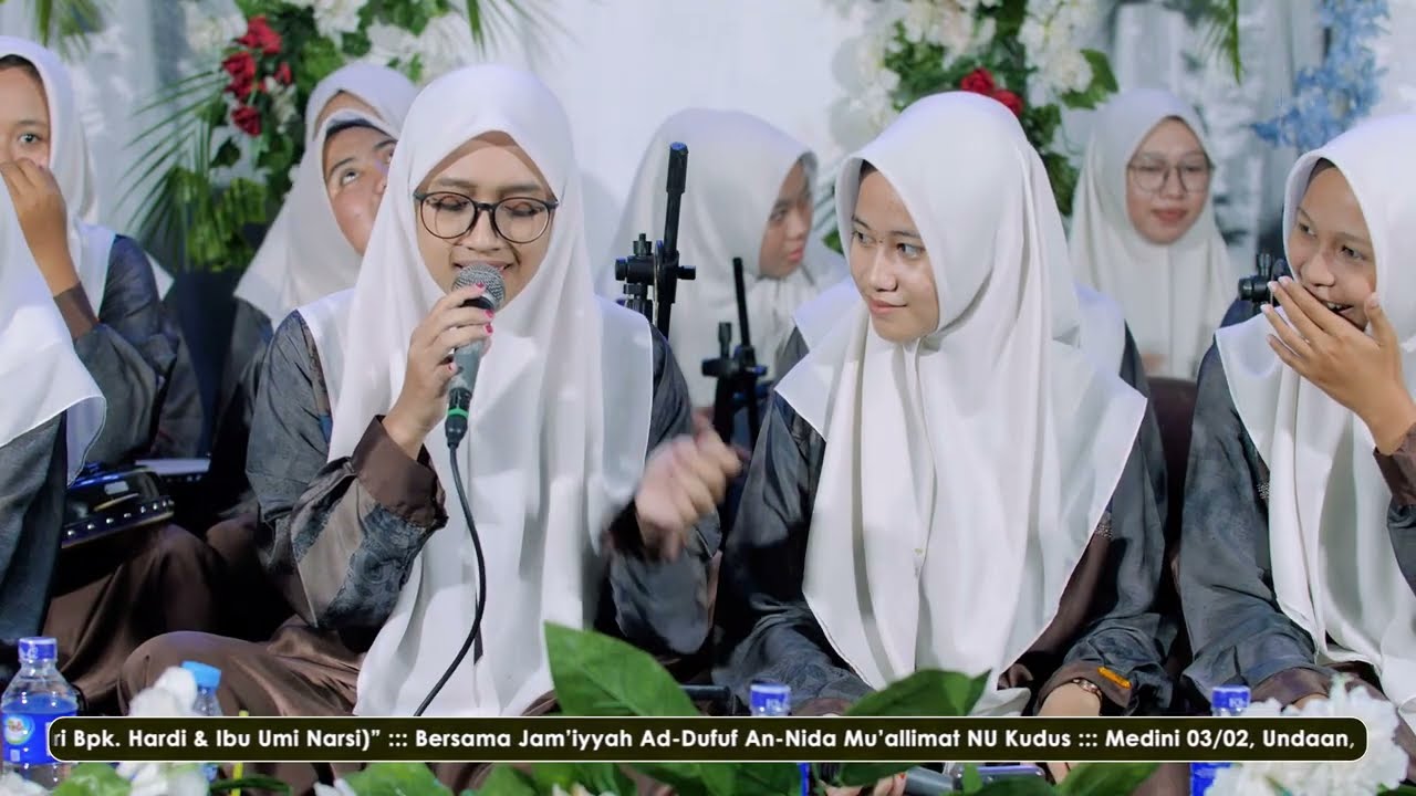 TASYAKURAN WALIMATUL 'URS MUHAMMAD ARIF \u0026 SHINTA AULIA BERSAMA JAM'IYYAH AN-NIDA MU'ALLIMAT KUDUS