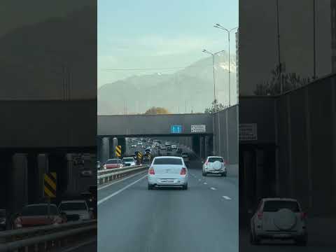 Almaty road trip.