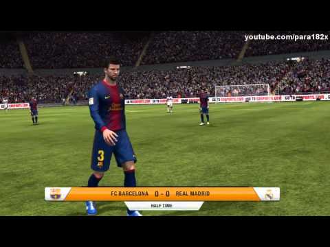 FIFA 13: FC Barcelona vs Real Madrid (Full Game)