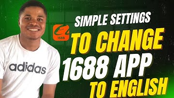 How to Change Language to English in 1688 App | Translate 1688 to English | Step-by-Step Guide