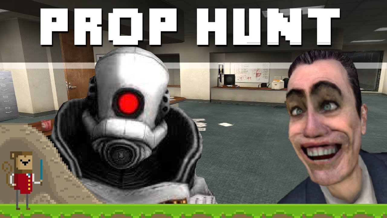 GMod - Prop Hunt Ep1 - w/SoTotallyToby, FyreUK & The Creamy Ginger Crew ! ! !