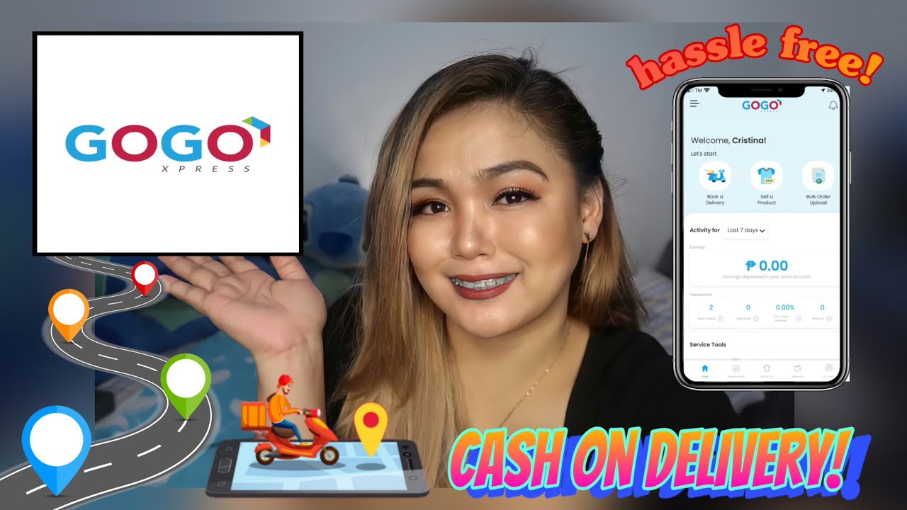 HOW TO USE GOGO XPRESS APP Cash On Delivery! GGX Hassle free! YouTube