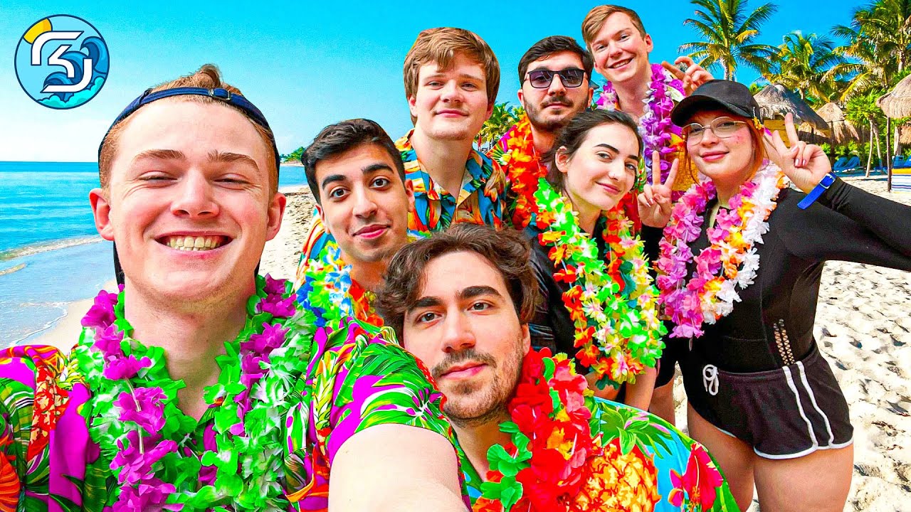 We took our LEC team ON VACATION! | SK Gaming at Tropical Islands Water Park
