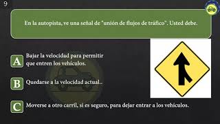 ACTUAL EXAMEN TEÓRICO 2024 para la LICENCIA DE CONDUCIR DMV EN ESPANOL 5