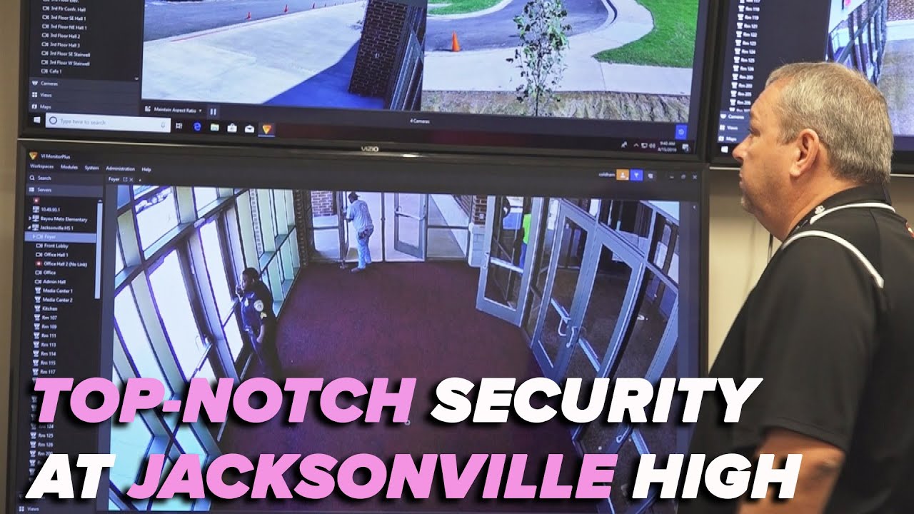 Jacksonville schools implement topnotch security system YouTube