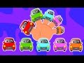 Carros Dedo Família | Desenhos animados para crianças | Popular berçário Canção | Cars Finger Family