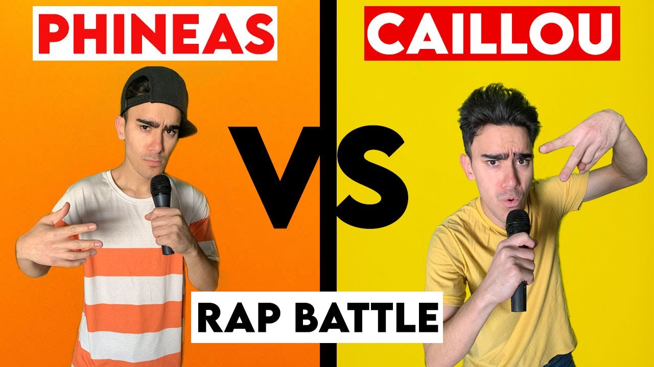PHINEAS VS CAILLOU RAP BATTLE! - YouTube