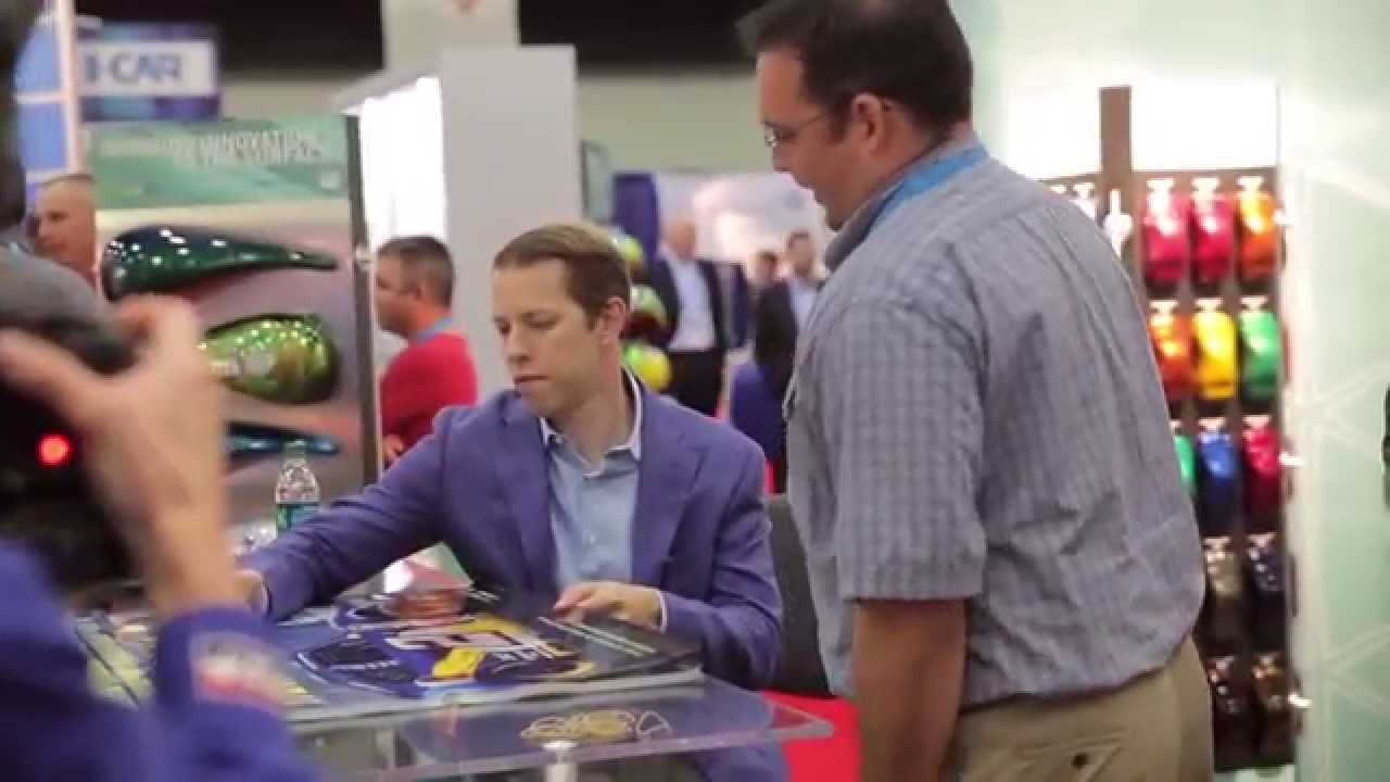 tech schools in ct NASCAR Driver Brad Keselowski Kicks Off NACE 2015 For PPG Refinish
