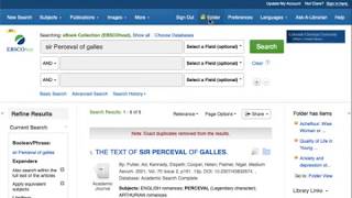 EBSCOHost Account Access (steps)